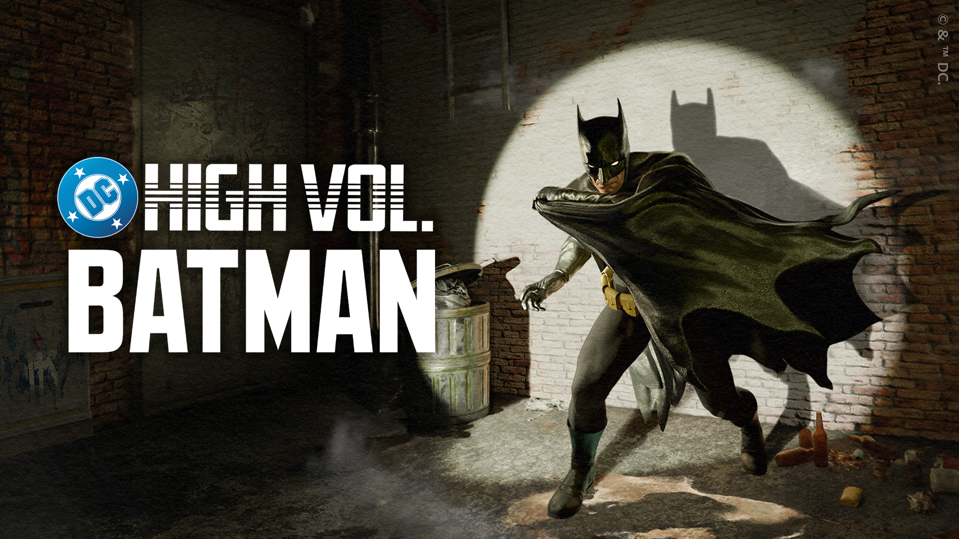 DC e Realm anunciam lançamento do podcast ‘DC High Volume: Batman’