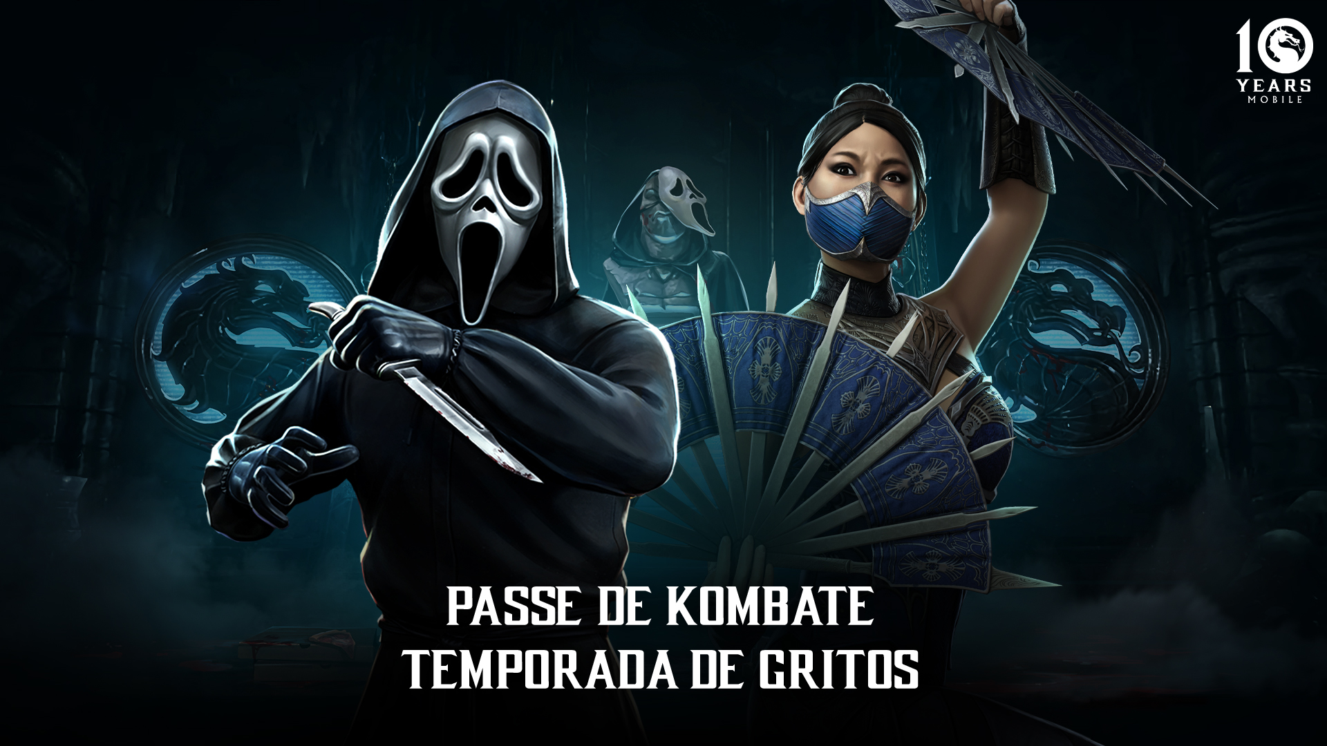 Plantão Tech: Ghostface (Pânico) invade Mortal Kombat Mobile em atualização GIGANTE!